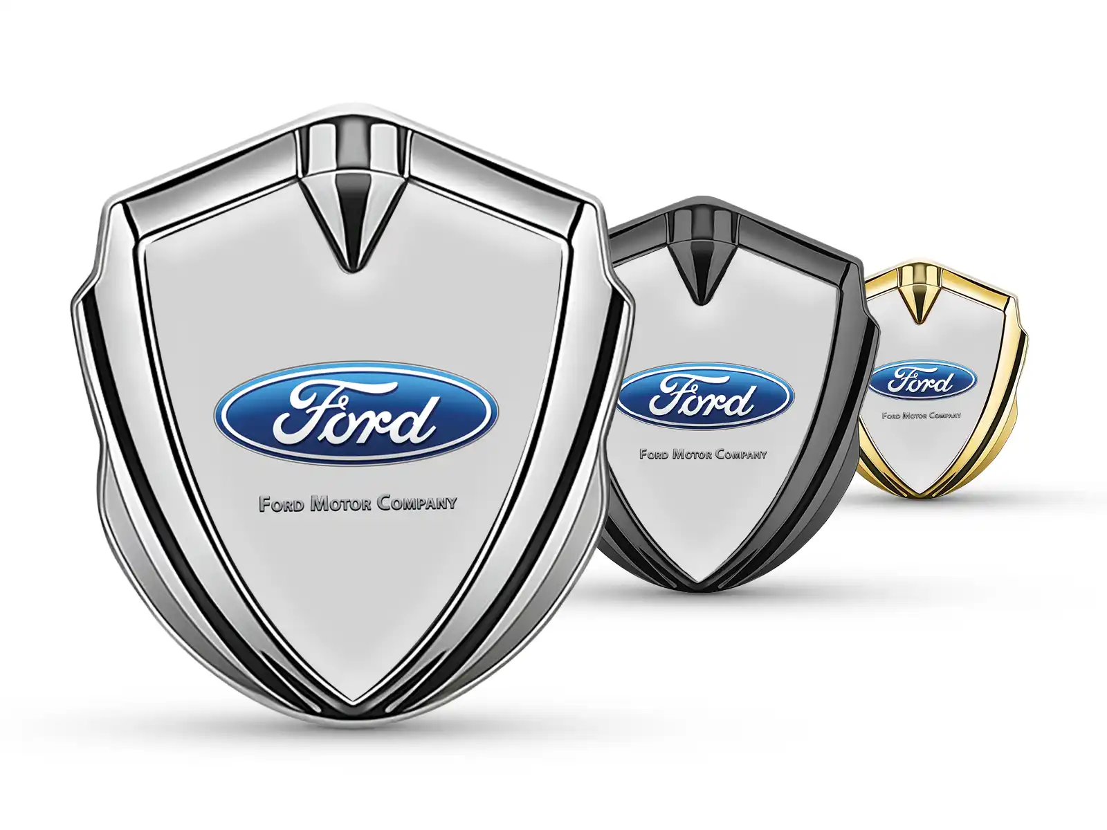 Ford Emblem Auto Abzeichen Max Stil Solides Metall Bau